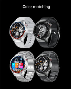 Huawei Watch GT5 Pro 
ساعة ذكية بشاشة HD، تدعم GPS، مكالمات بلوتوث، ومراقبة صحية شاملة. تصميم أنيق، مقاومة للماء، وبطارية