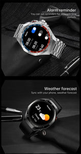 Huawei Watch GT5 Pro 
ساعة ذكية بشاشة HD، تدعم GPS، مكالمات بلوتوث، ومراقبة صحية شاملة. تصميم أنيق، مقاومة للماء، وبطارية