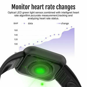 Multifunctional Smart Watch Men Women Bluetooth Connected Phone Music Fitness Sports Bracelet Sleep Monitor Y68 Smartwatch D20