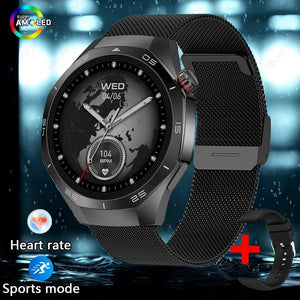 Huawei Watch GT5 Pro 
ساعة ذكية بشاشة HD، تدعم GPS، مكالمات بلوتوث، ومراقبة صحية شاملة. تصميم أنيق، مقاومة للماء، وبطارية