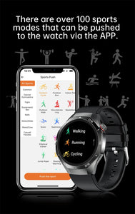 Huawei Watch GT5 Pro 
ساعة ذكية بشاشة HD، تدعم GPS، مكالمات بلوتوث، ومراقبة صحية شاملة. تصميم أنيق، مقاومة للماء، وبطارية