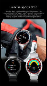 Huawei Watch GT5 Pro 
ساعة ذكية بشاشة HD، تدعم GPS، مكالمات بلوتوث، ومراقبة صحية شاملة. تصميم أنيق، مقاومة للماء، وبطارية