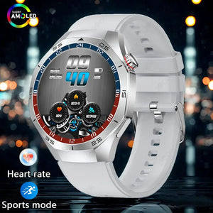 Huawei Watch GT5 Pro 
ساعة ذكية بشاشة HD، تدعم GPS، مكالمات بلوتوث، ومراقبة صحية شاملة. تصميم أنيق، مقاومة للماء، وبطارية